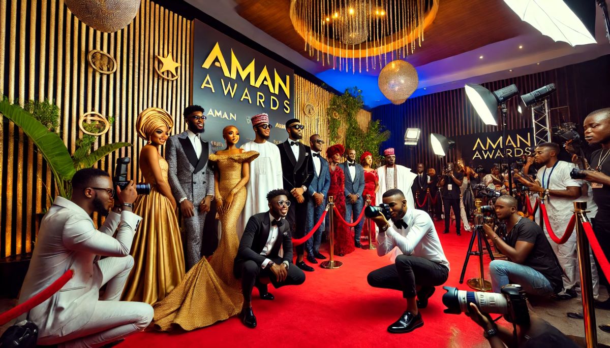 The AMAN red carpet