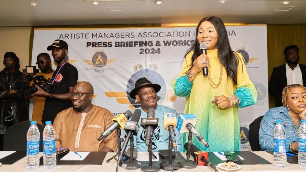 Mavin Grandpa Address The Media During His Birthday, AMAN Press Briefing 2024 And Workshop