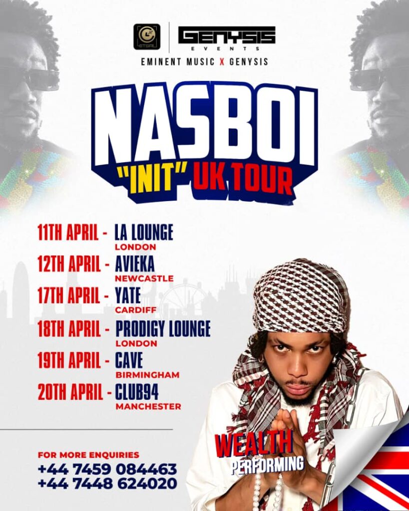 Wealthvybe UK tour