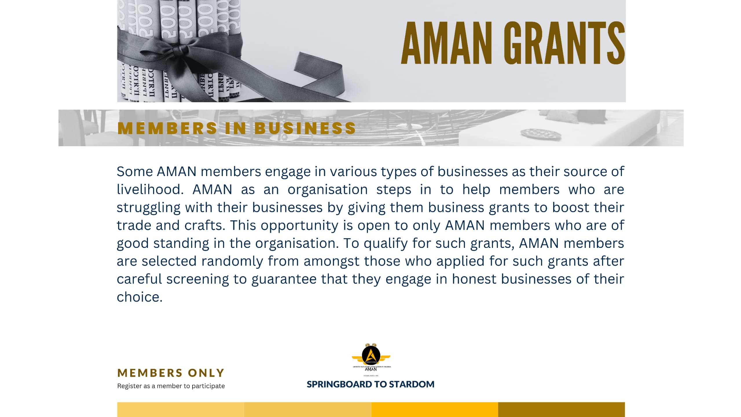 AMAN Grants